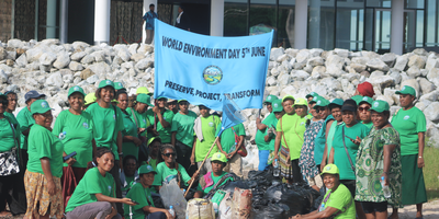 HANIWAI Leads the Charge: Indigenous Women Unite to Clean Up Ela Beach on World Environment Day