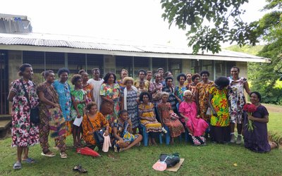 Promoting peace in conflict-affected communities alongside women church leaders and village magistrates.