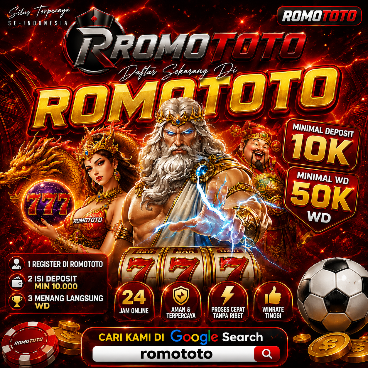 Slot Depo 10k ROMOTOTO Link Slot Pulsa Axis, XL dan Telkomsel Terpercaya 2026