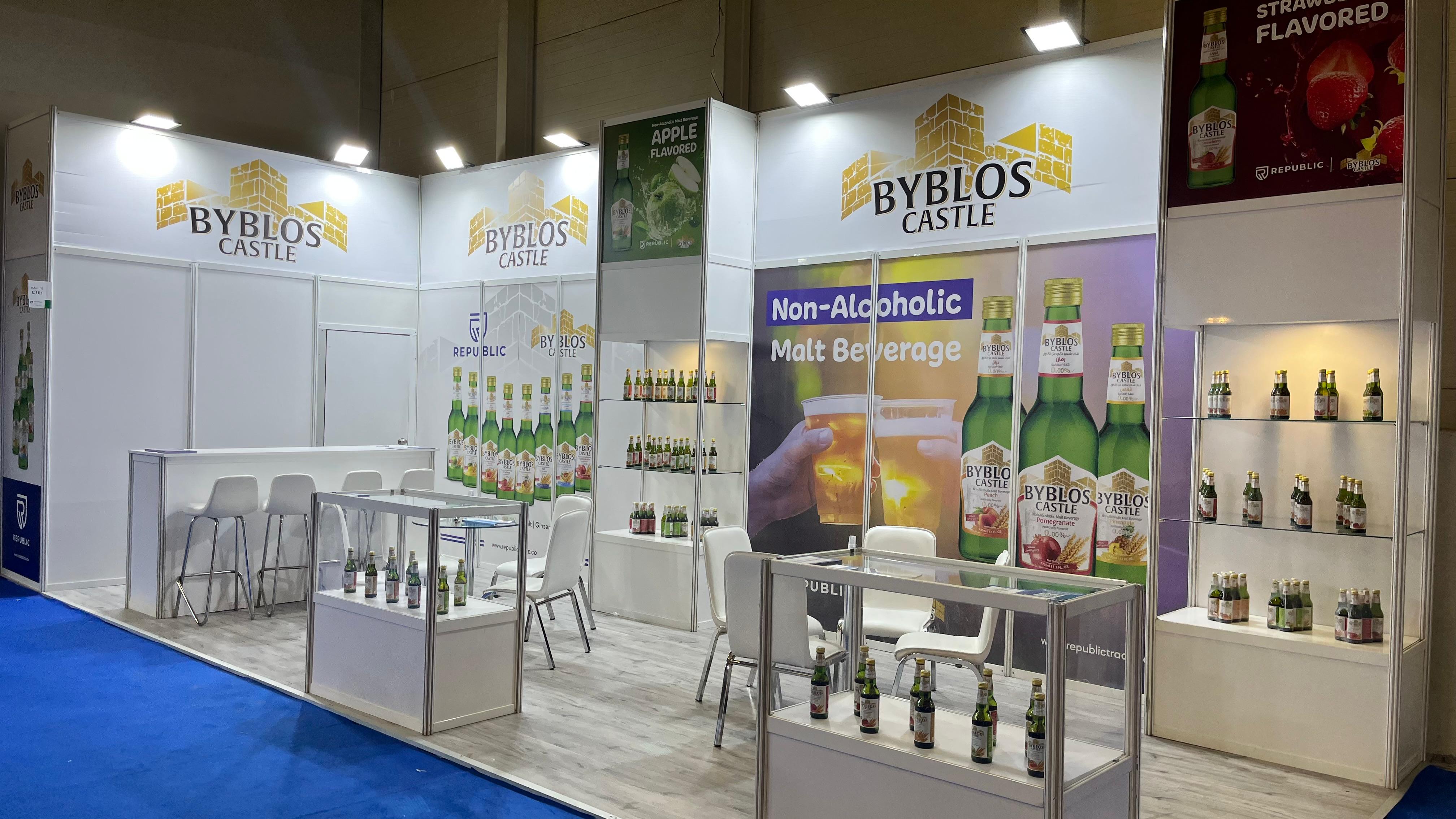 Byblos Castle Booth at WorldFood Istanbul
