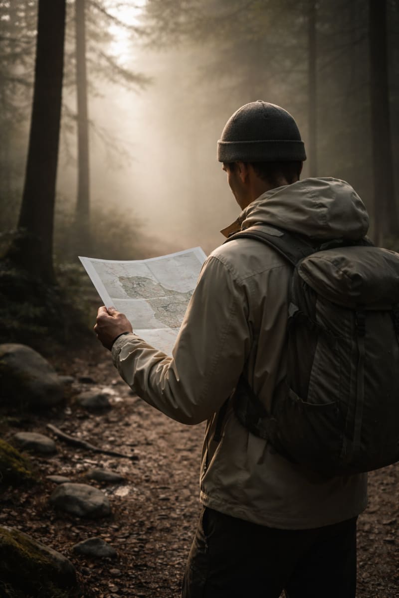 Forêt privée en Belgique — bivouac légal avec BIVWAY