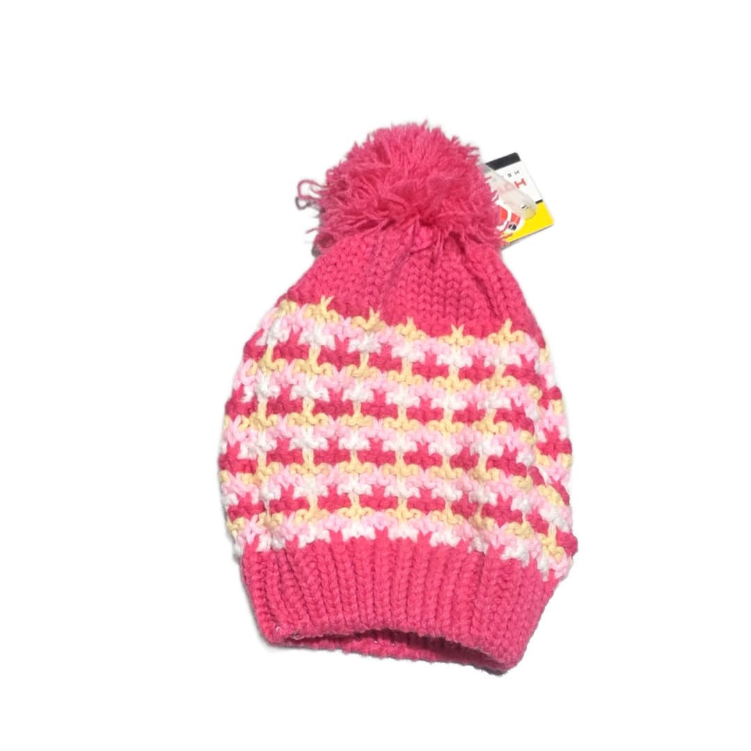 Gorro Pompón Tejido