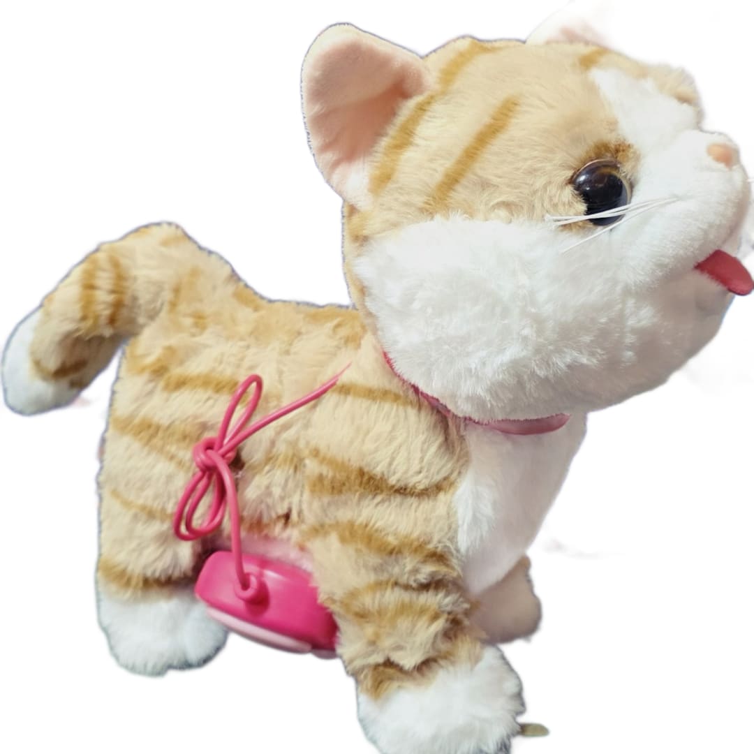 Gato interactivo peluche