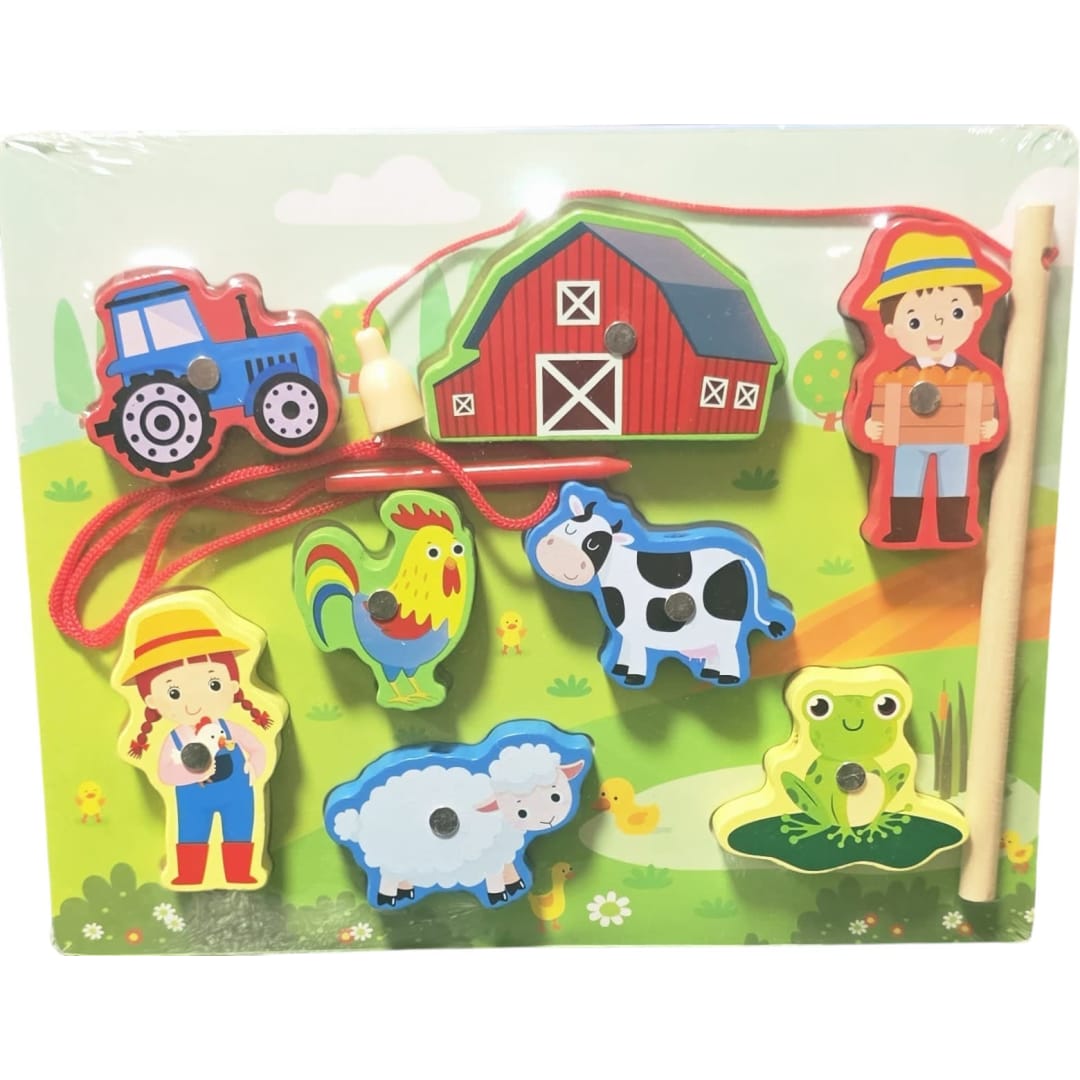 Juego de pesca imantada