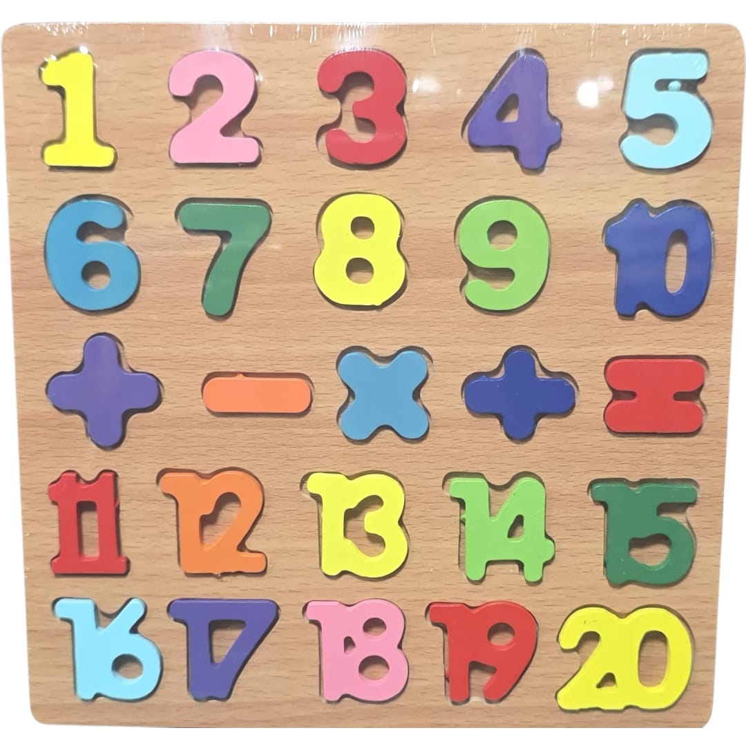Letras en madera