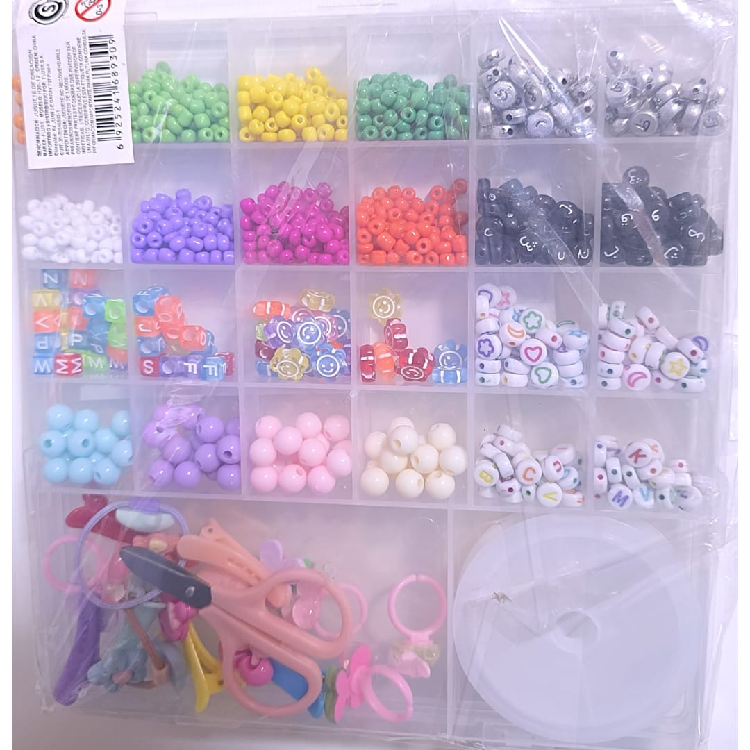 Kit para armar pulseras y collares