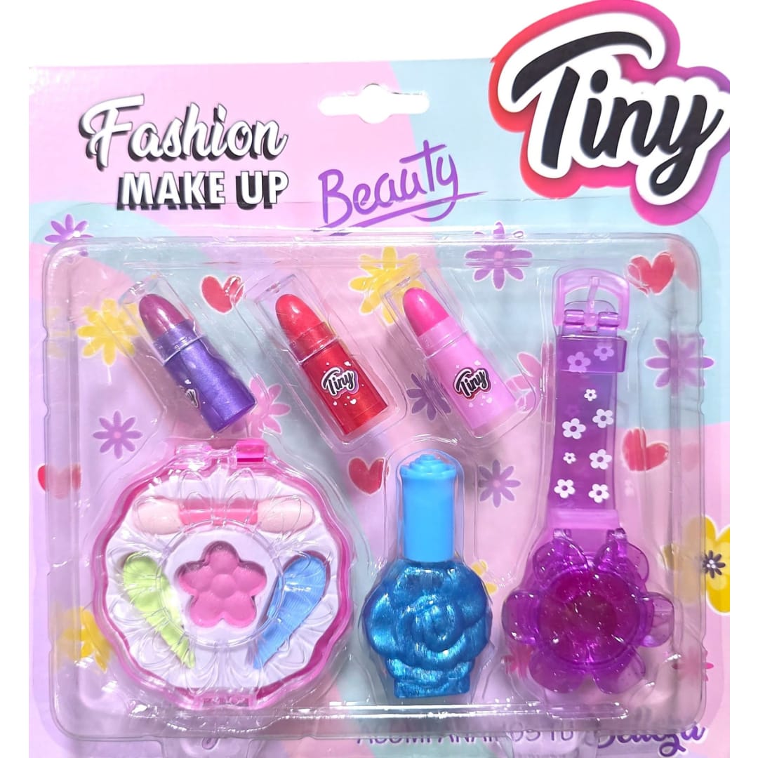 Maquillaje tiny +  Reloj