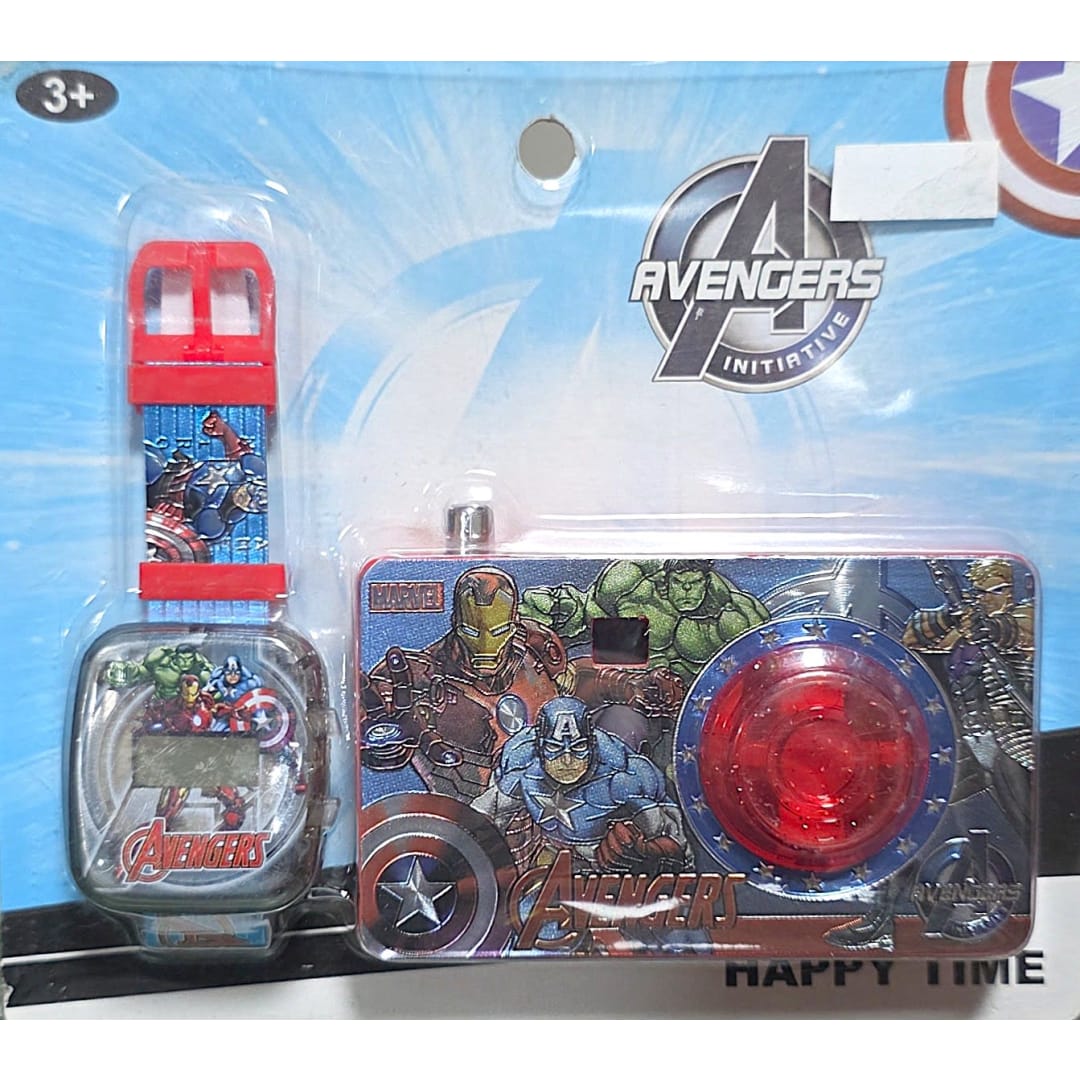 Cámara + Reloj Advengers