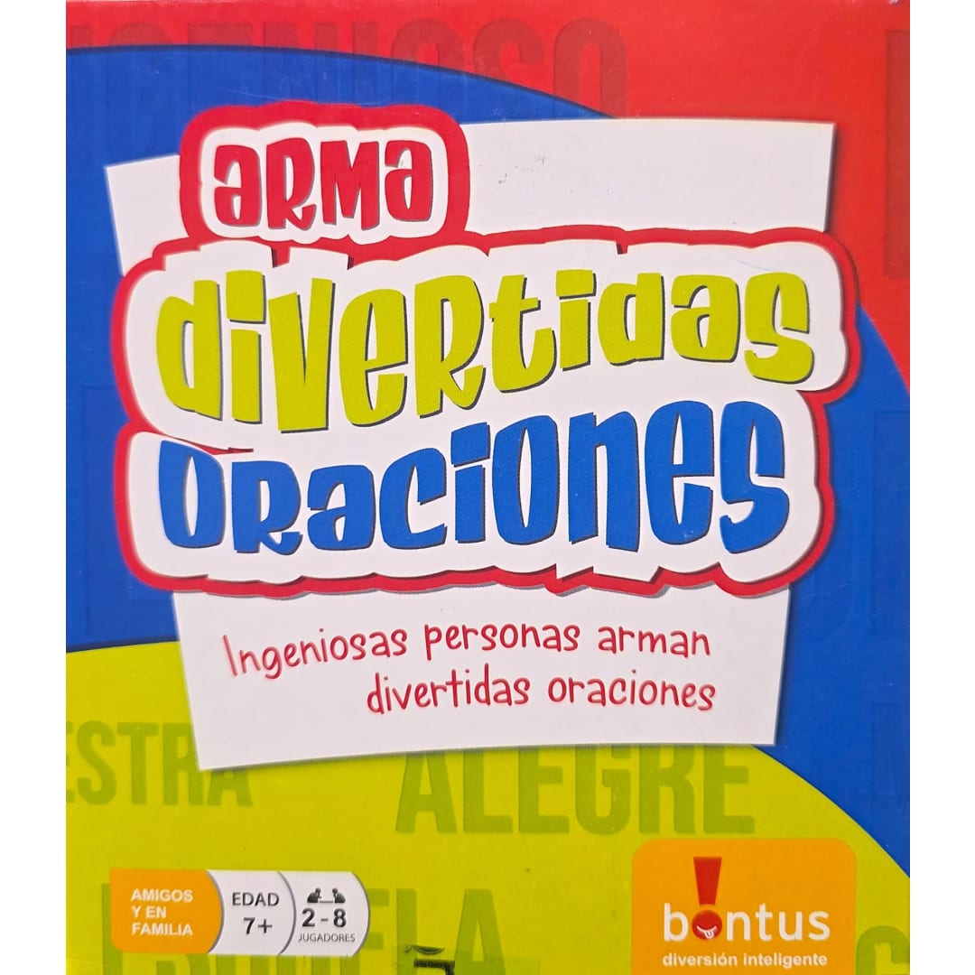 Arma divertidas oraciones