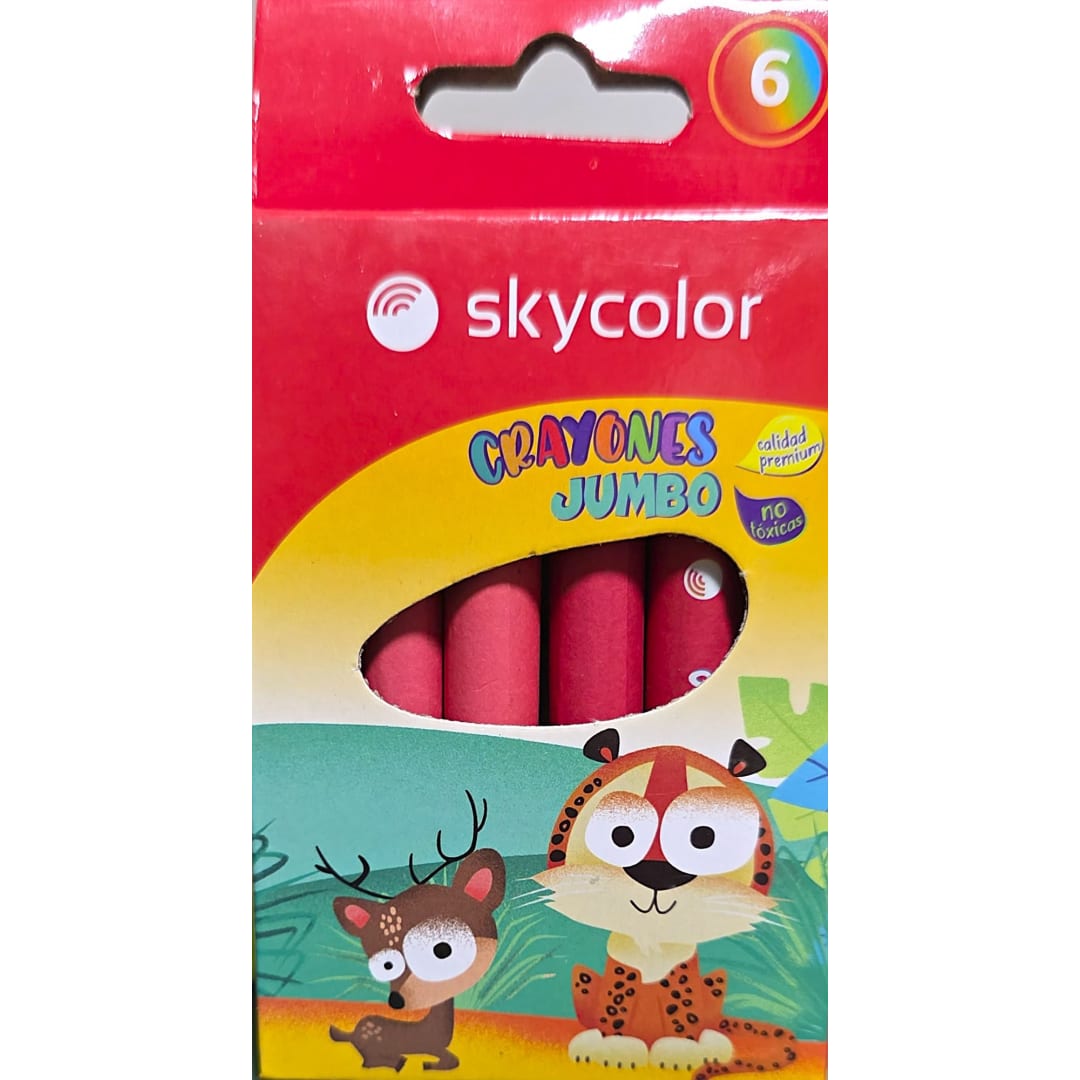 Crayones Jumbo x6