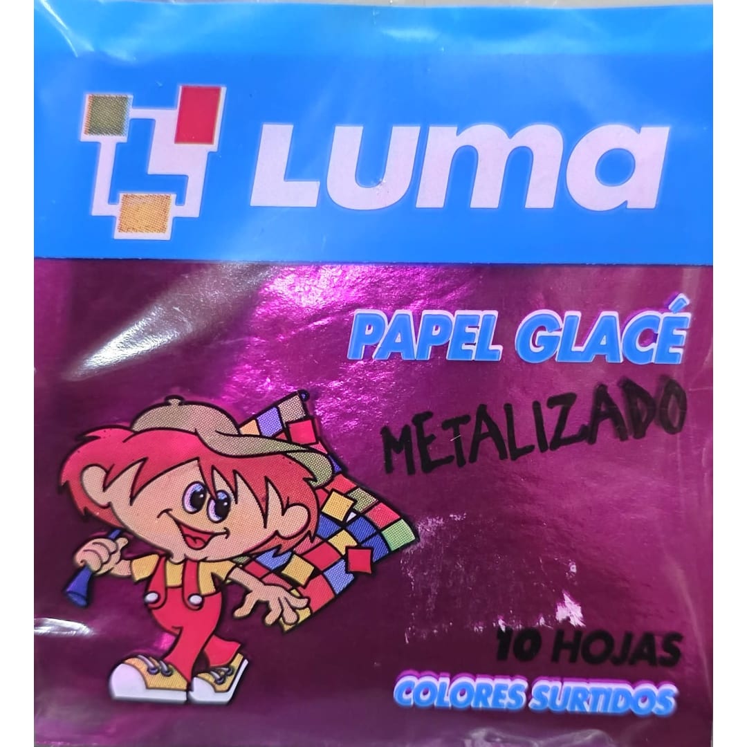 Papel Glacé Metalizado
