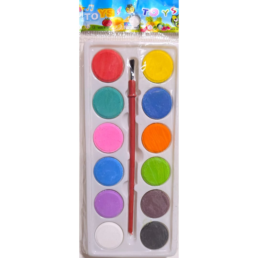 Acuarelas eco x12 colores