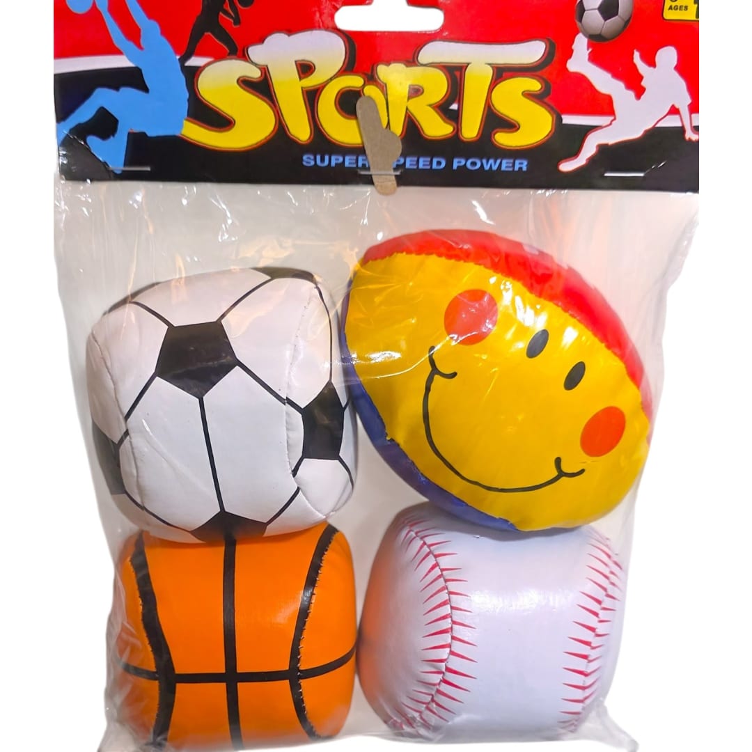 Pelotas blandas x4