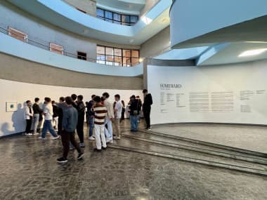 Cover image for Besuch der Ausstellung „Homeward“