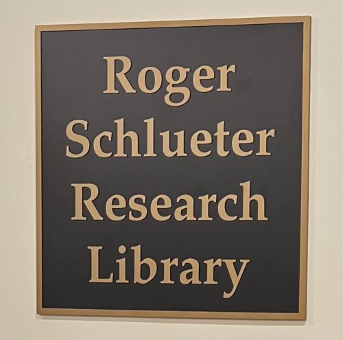Robert Schlueter Research Library inside the Daphne Sumner History Discovery Center