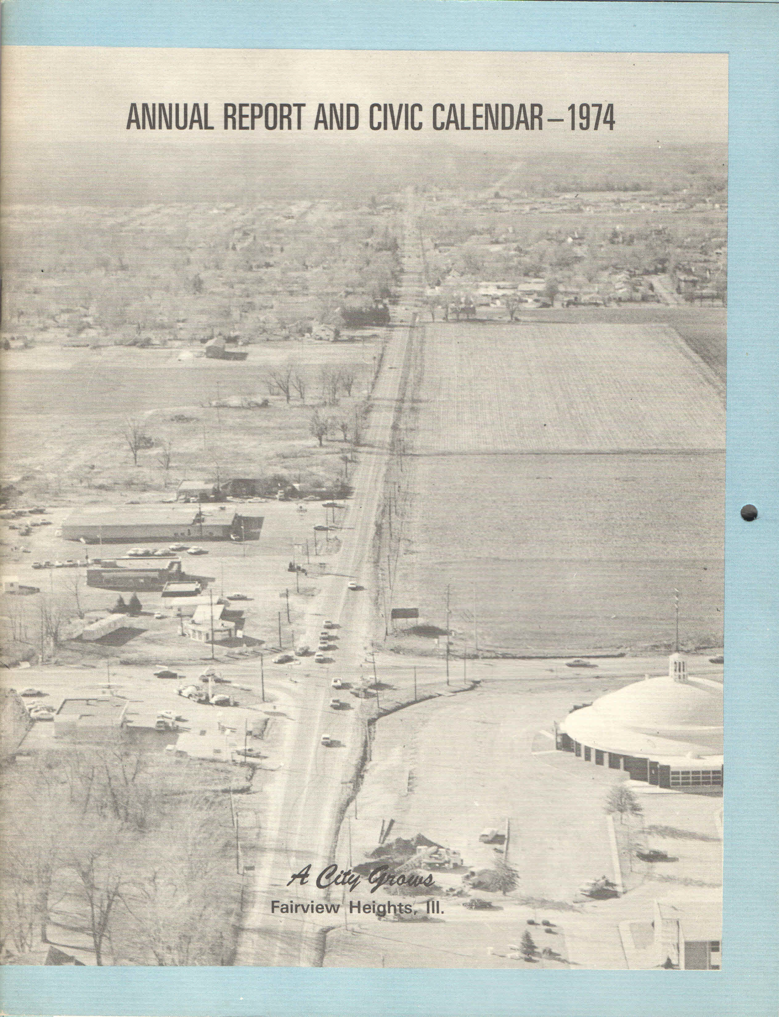Fairview Heights, IL-159 and Lincoln Trail, 1974