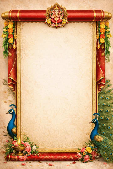 Traditional Hindi Wedding Invitation thumbnail 2