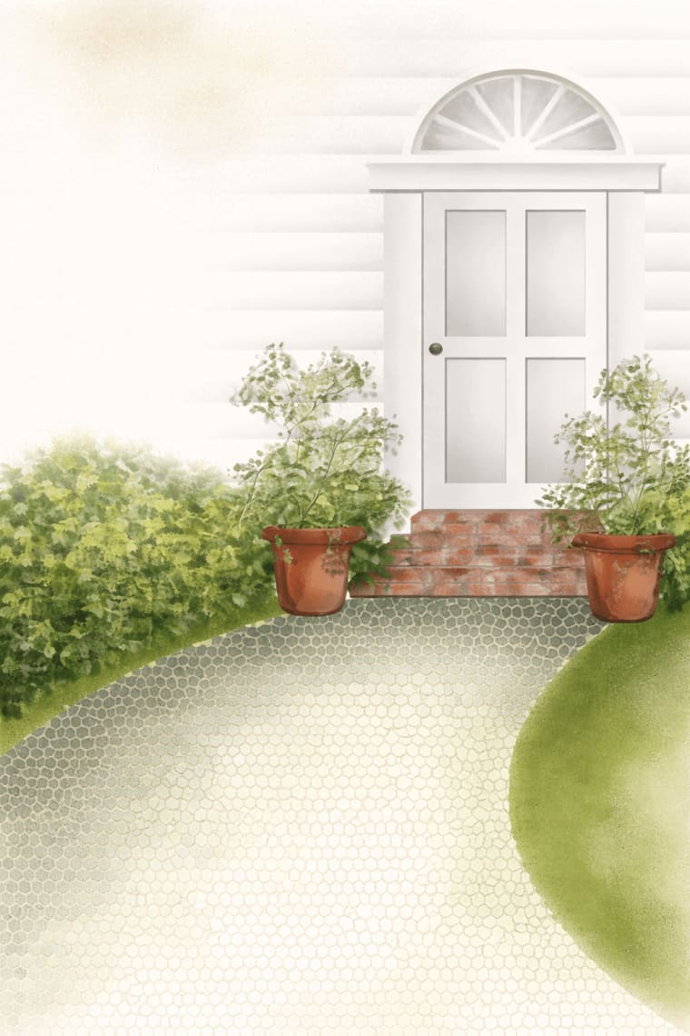 Garden House Entry Invitation invitation poster preview