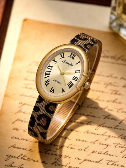 Women's Classic Retro Quartz Watch, Alloy Case