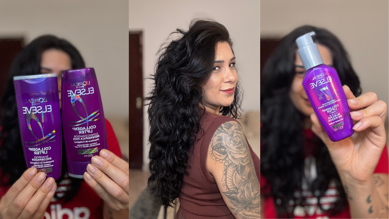 Novo Elseve Collagen Lifter Encorpa Redensifica Fios Colágeno