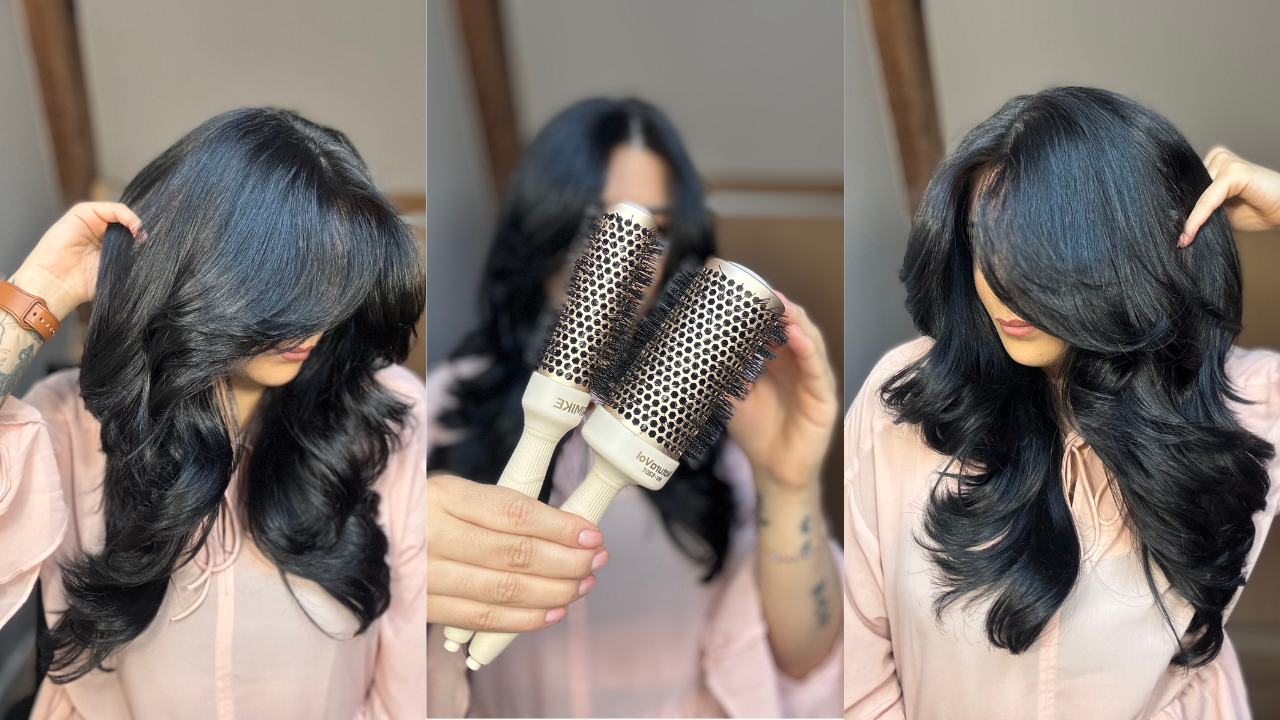  AIMIKE NaturaVol Round Brush for Blow Out 