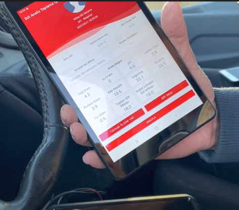 Milkapp - Akıllı Süt Analiz ve Takip Uygulaması