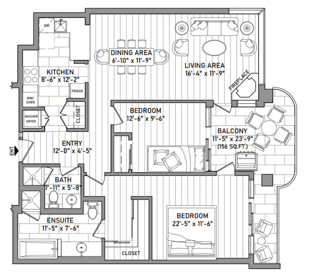 Measured as-built home exterior for real estate marketing.