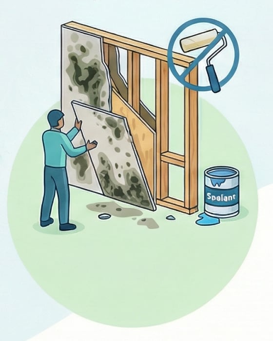 Removal, not cover-ups