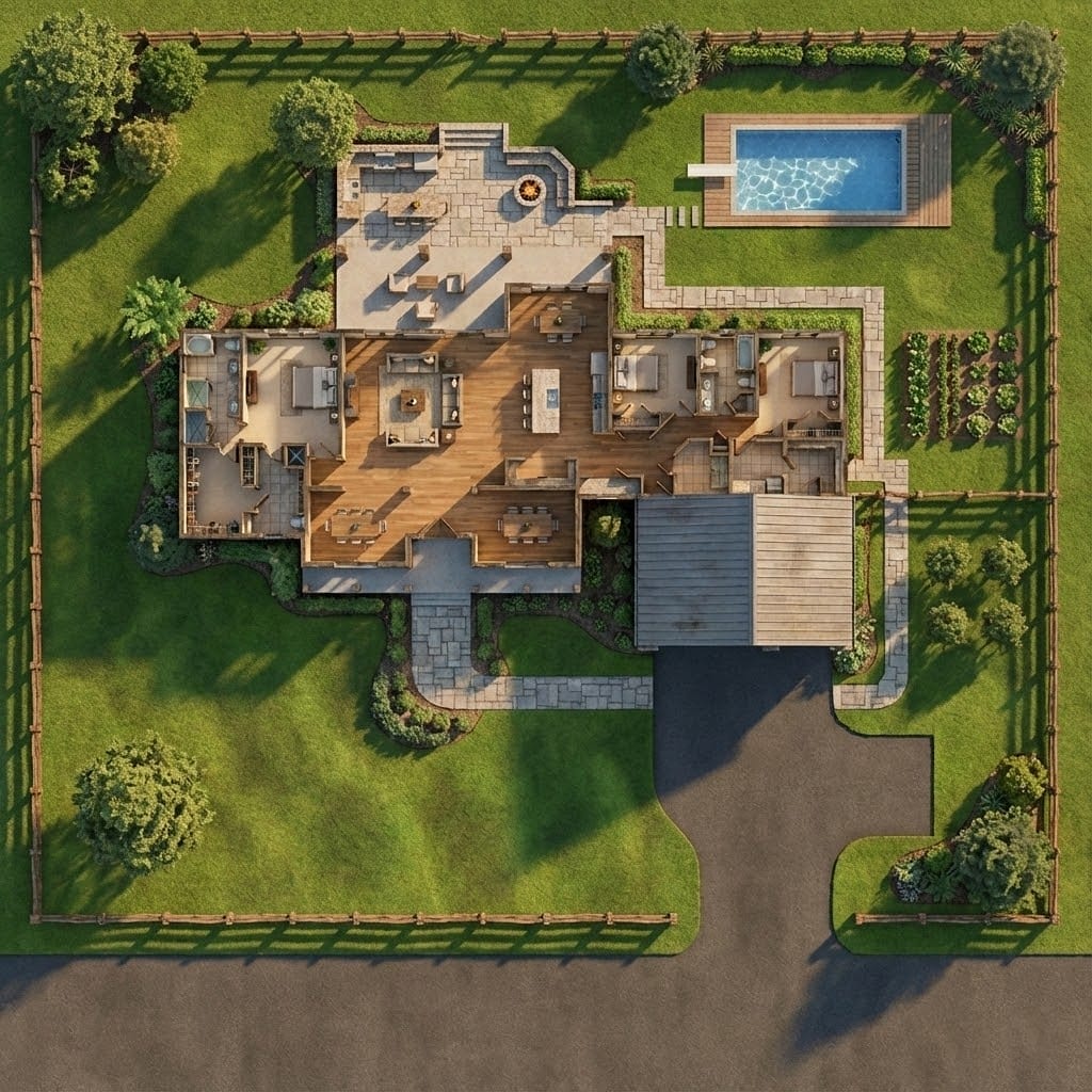 Detailed as-built measurement plan