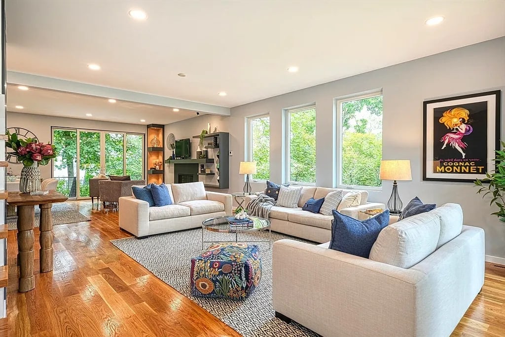 Chic Industrial Loft — open layout with exposed materials in Washington DC