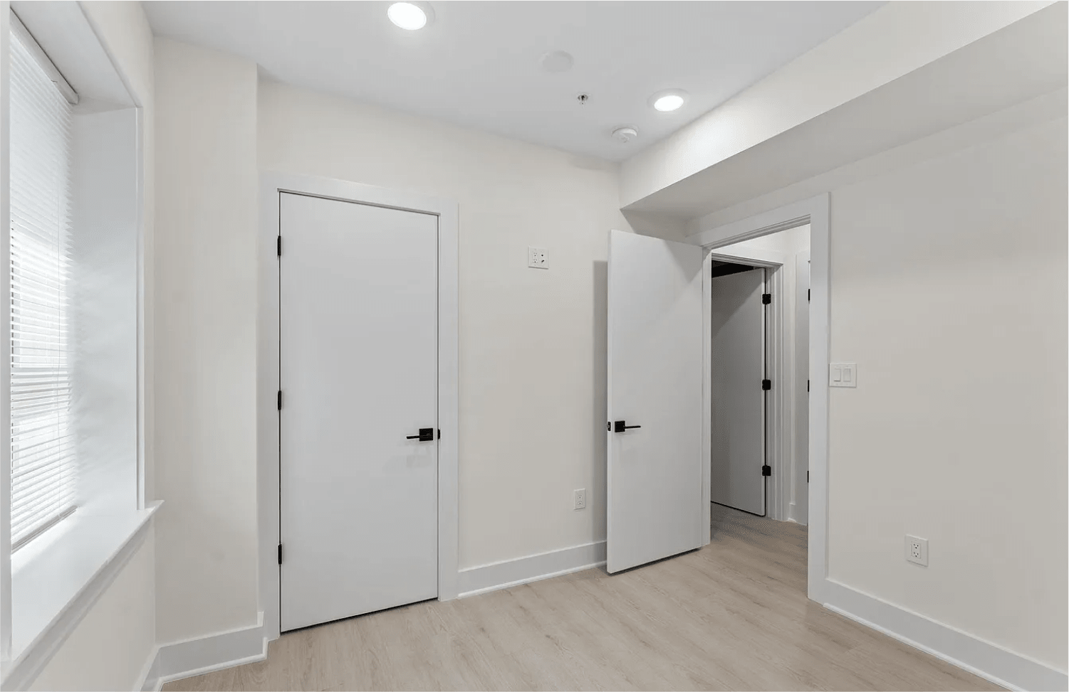 Basement Guest Suite basement remodel with stylish finishes in Washington DC