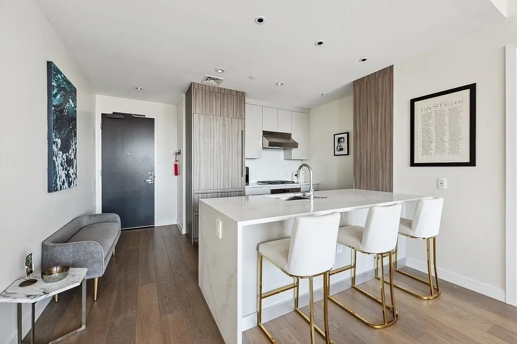 Modern Urban Condo remodeling details in Washington DC