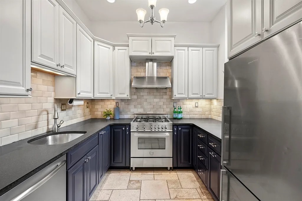 Coastal Chic Condo remodel details and finishes in Washington DC