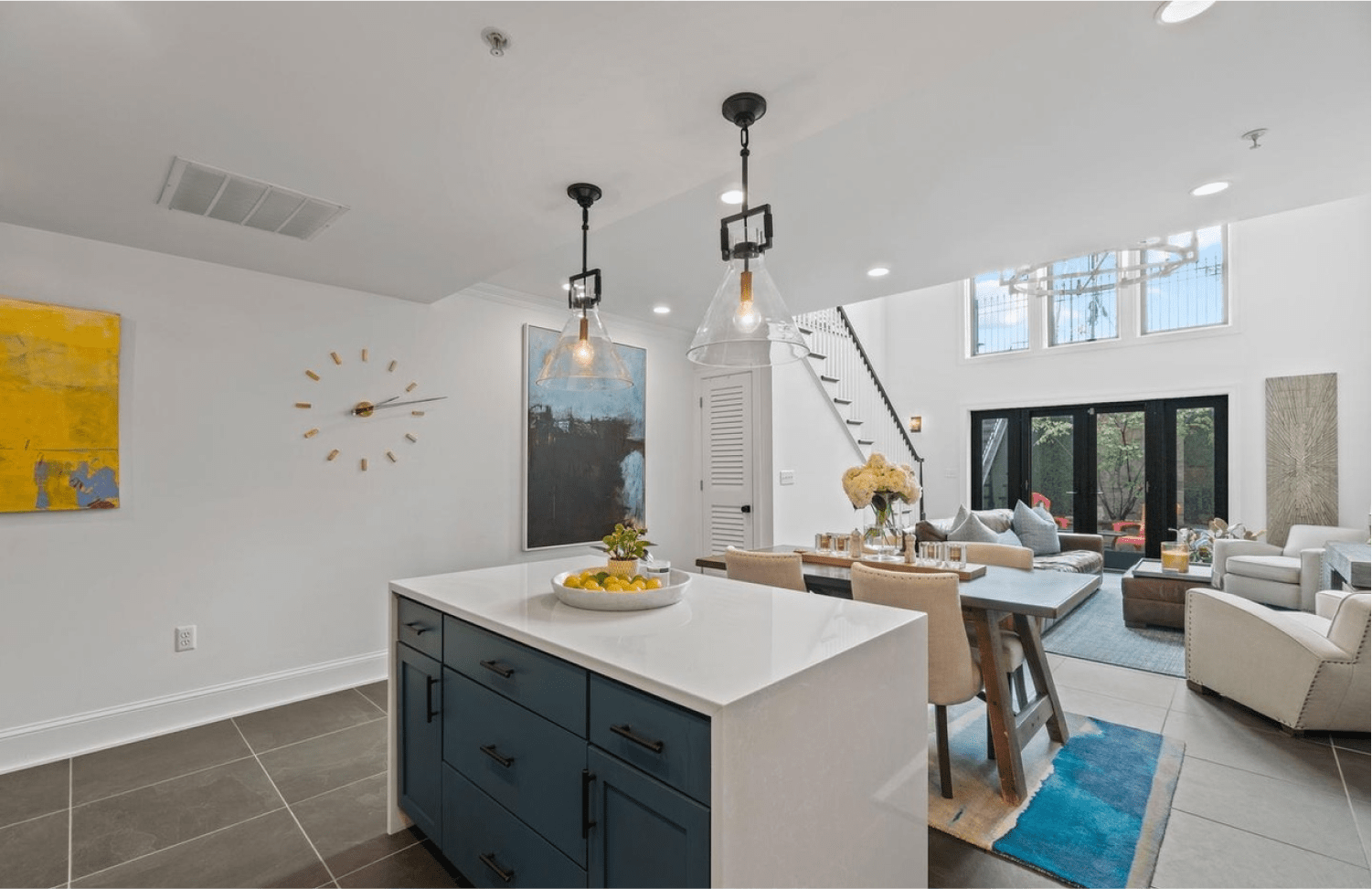 Renovated Residence — contemporary home remodeling project in Washington DC