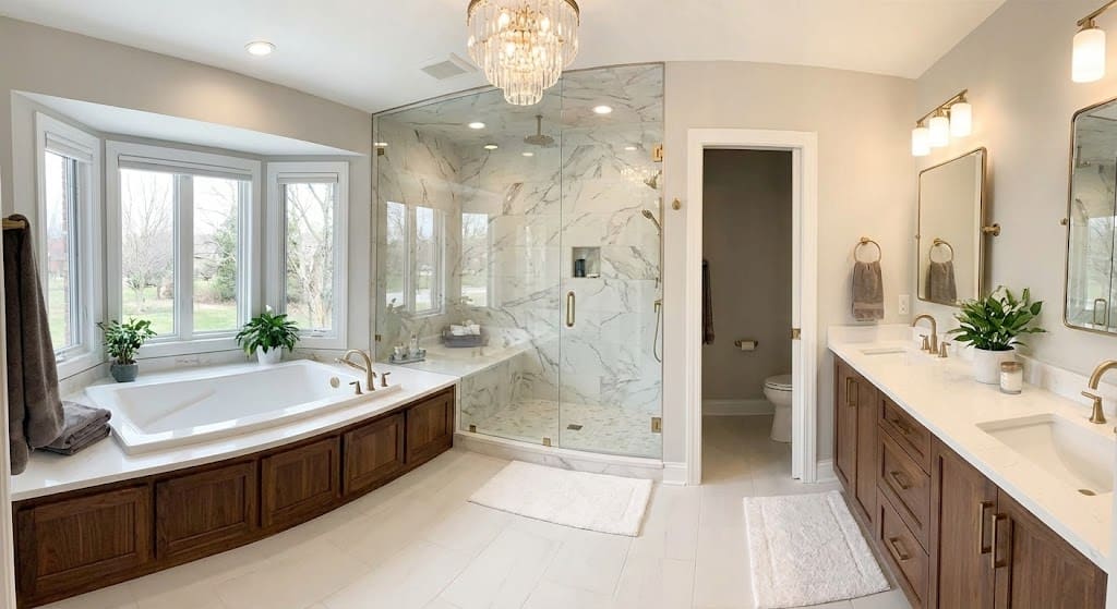 Large Complete Bathroom Remodel