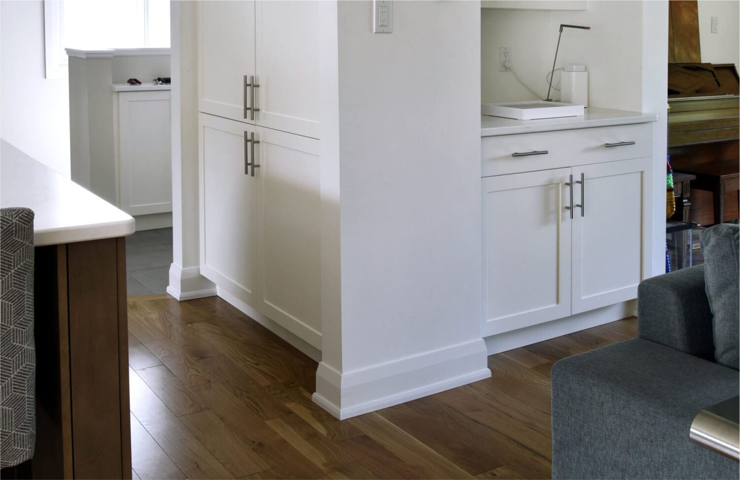 Minimal Elegance kitchen remodel details and soft textures in Washington DC