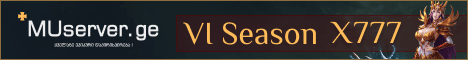 MUServer.ge | Season VI | x777  Banner