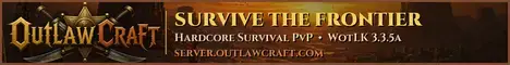 OutlawCraft: Survive Banner