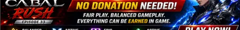CABAL RUSH - NO DONATION NEEDED Banner
