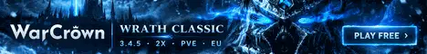 Warcrown - The First WotLK Classic 3.4.5 Banner