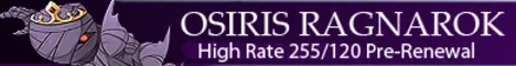 Osiris Ragnarok Online Banner