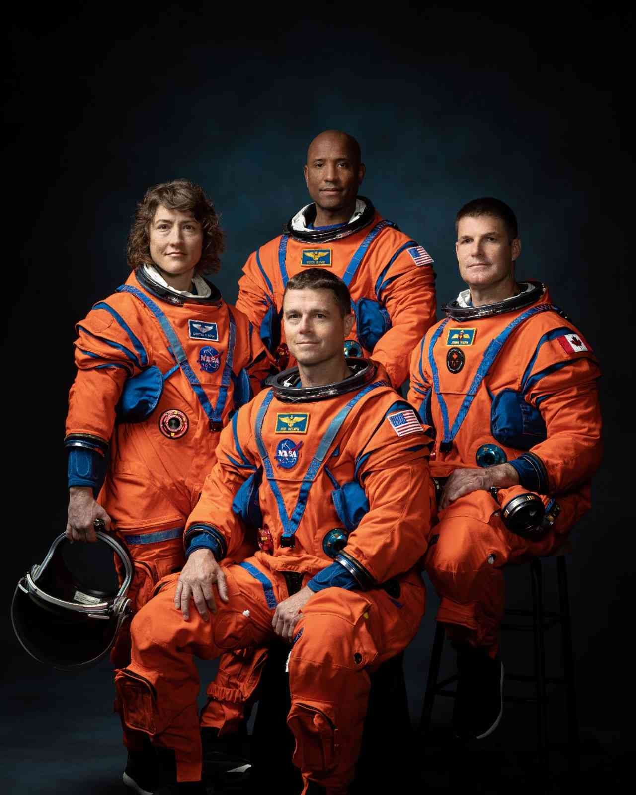 Artemis II crew Reid Wiseman Victor Glover Christina Koch Jeremy Hansen NASA