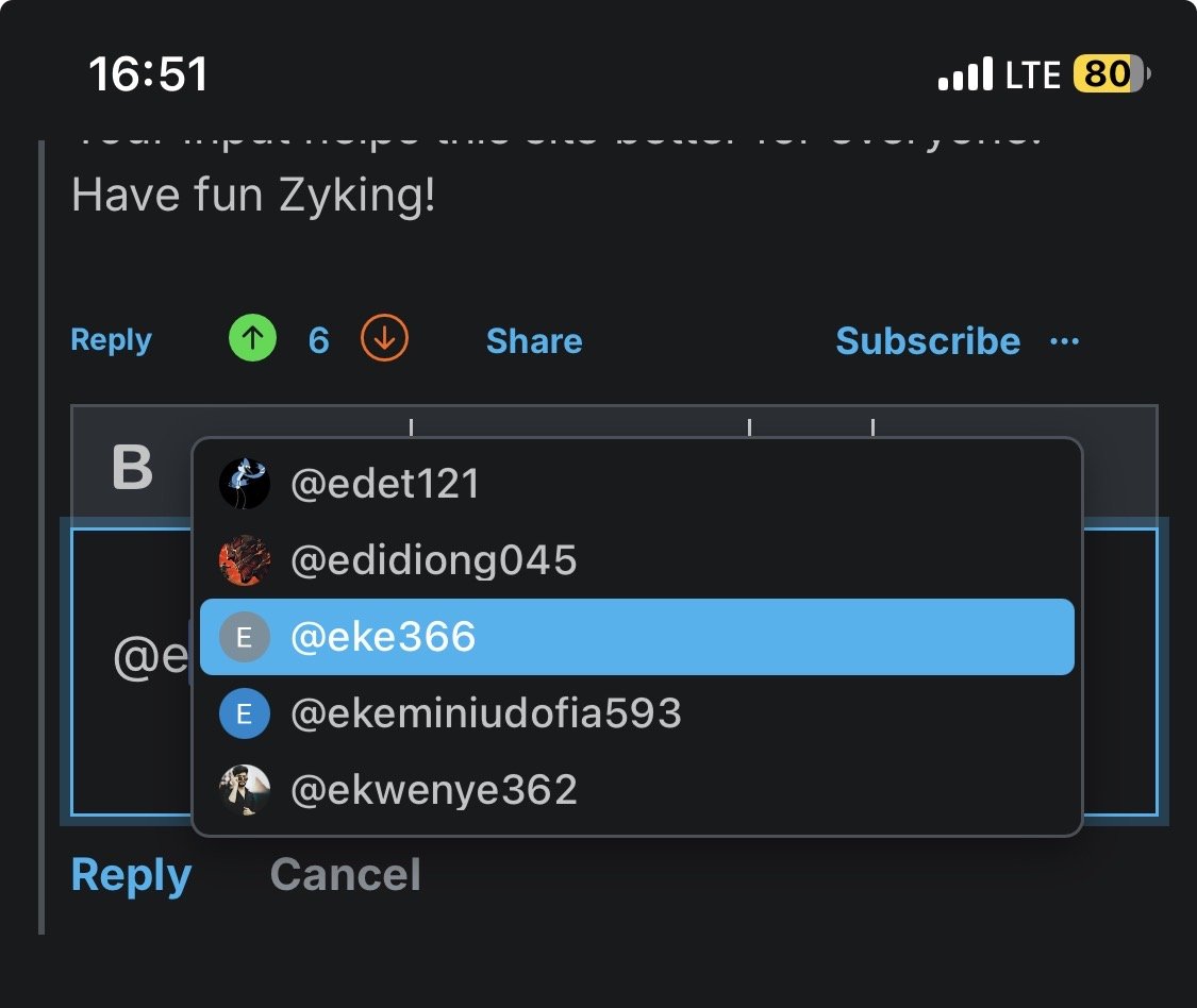Not many seem to know that you can tag someone on Zyke. Tag someone today!