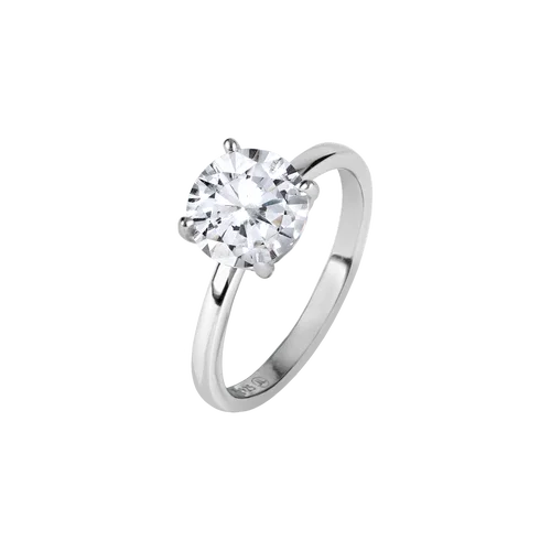 Jacques Lemans Ring Sterling Silver with Cubic Zirconia