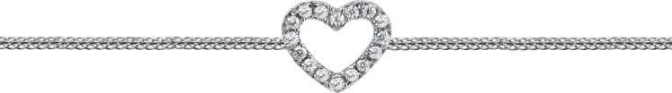 Jacques Lemans Bracelet Sterling Silver with Cubic Zirconia