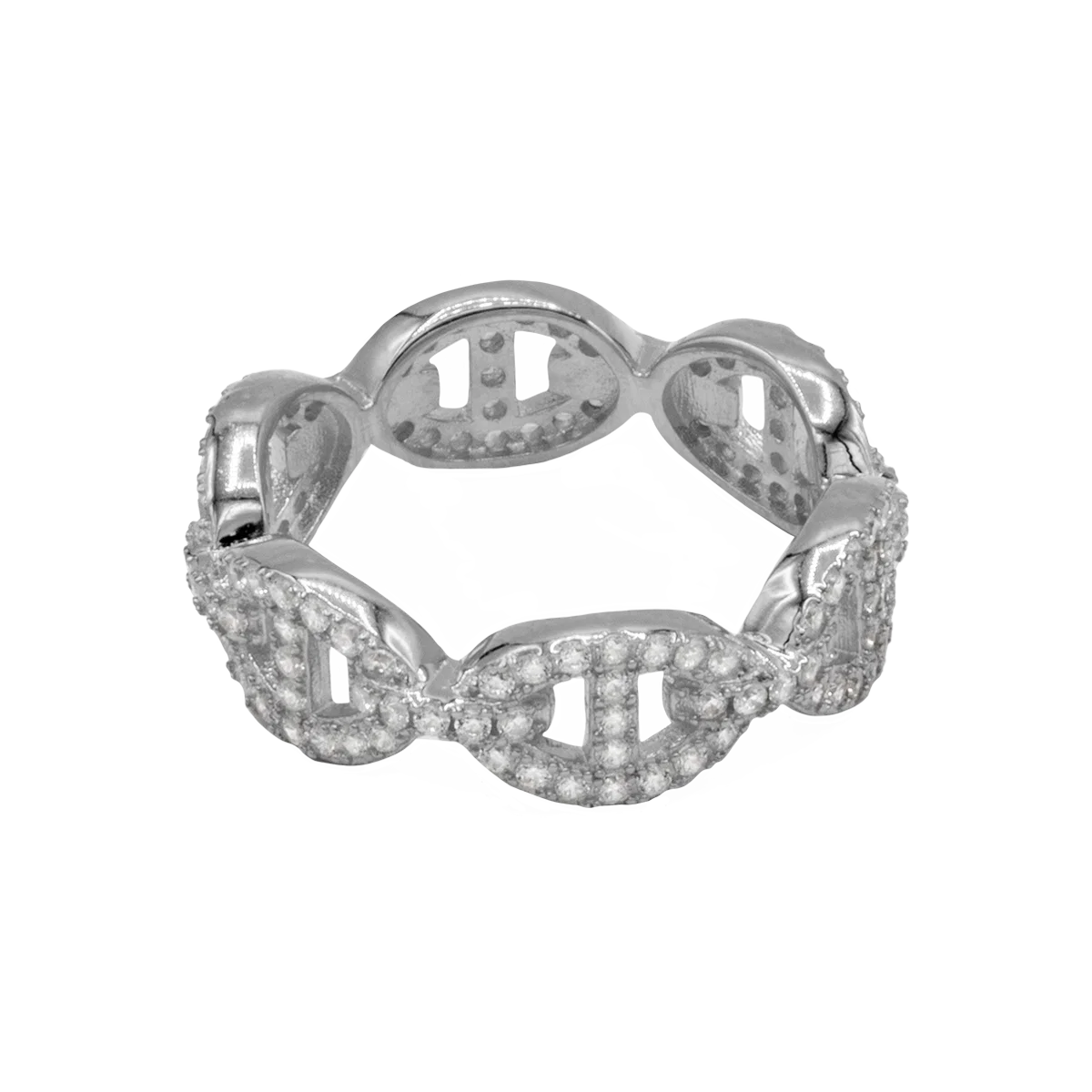 Jacques Lemans Ring Sterling Silver with Cubic Zirconia