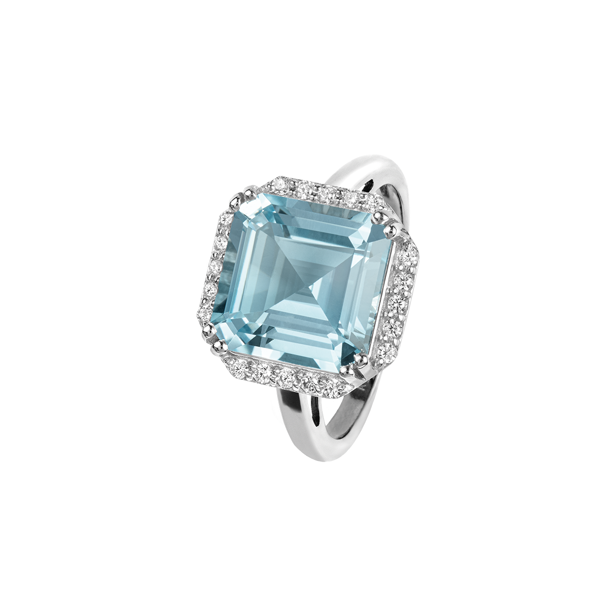 Ring Sterling silver with Zirconia