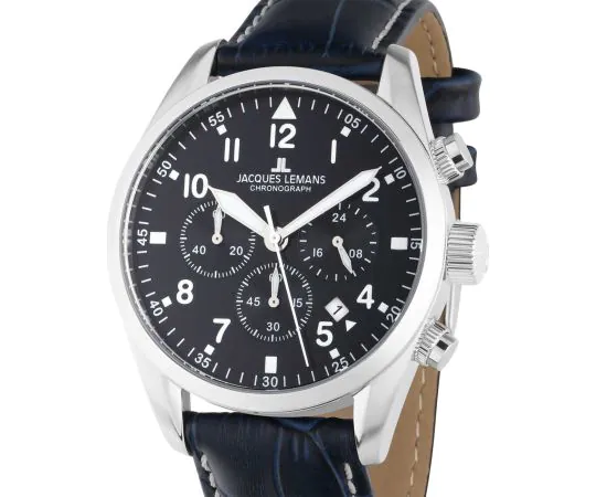 Jacques Lemans 42-2B Barcelona Mens Chronograph 42mm 10ATM