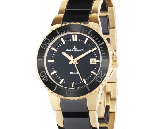 Jacques Lemans 1-2165C Colmar Ceramic Ladies Watch 31mm 10ATM