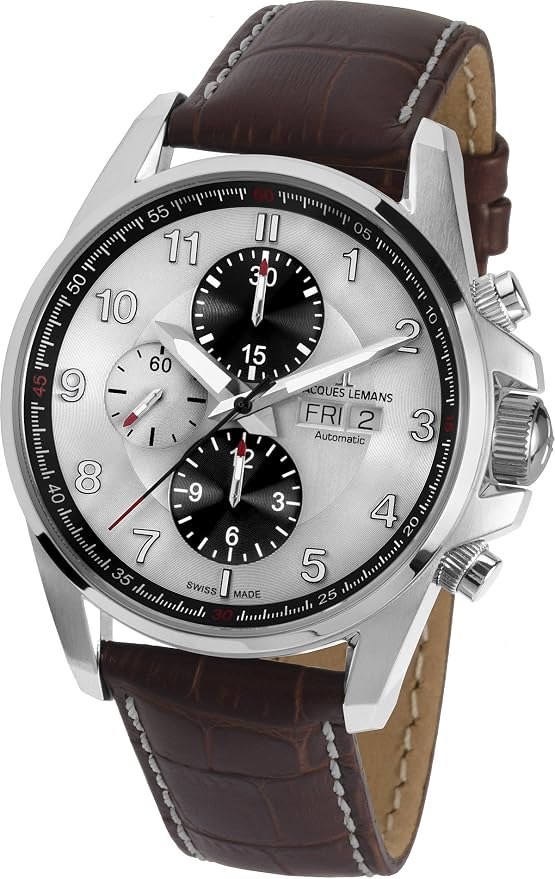 Jacques Lemans Liverpool Valjoux  1-1750B